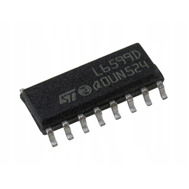 L6599AD, RESONANT CONTROLLER, NSOIC-16