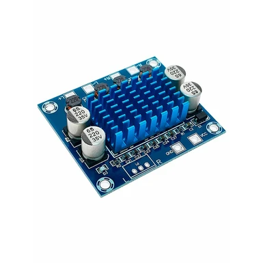 Стерео усилитель звука цифровой 2х30 Вт, DC 8-24V, 4-8 Ом